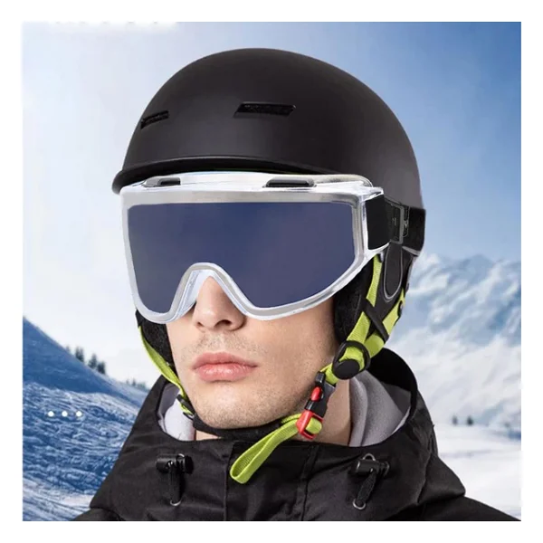 Kayak Gözlüğü Güneş Kar Gözlük Füme Snowboard Glasses Ekonomik Gözlük - Görsel 2
