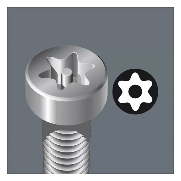 Wera 867/4 Z Delikli Torx Bo Bits, Tx 25 X 70 Mm - Görsel 5