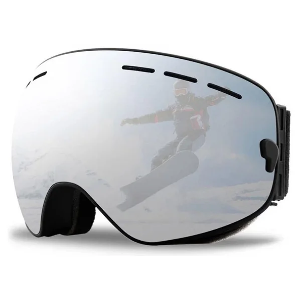 Schulzz Çift Katmanlı Anti-Sis Özellikli Uv Snowboard Kayak Gözlüğü - Görsel 7
