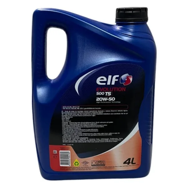 Elf Evolution 500 Ts 20w-50 4 Lt Motor Yağı - Görsel 9