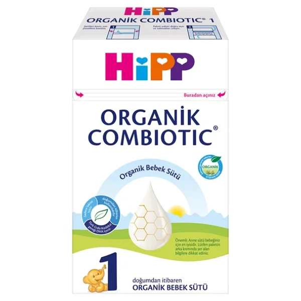 Hipp Organik Combiotic 1 Bebek Sütü 600 Gr 4 Adet - Görsel 4