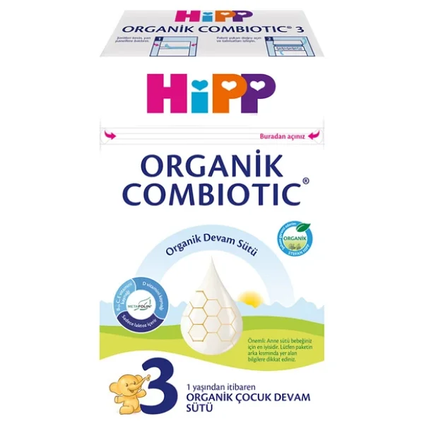 Hipp Organik Combiotic 3 Devam Sütü 600 Gr 2 Adet - Görsel 4