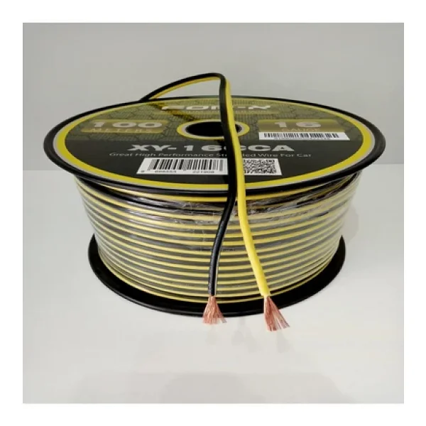 For-X 16ga Bass Ve Hoparlör Kablosu - Xy-16 Cca Amfi Bass Kablosu 16ga - 5 Metre - Görsel 5