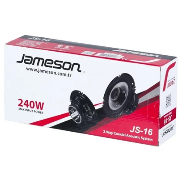 Jameson Js 16 240 W 16 Cm Koaksiyel Oto Hoparlör - Görsel 8