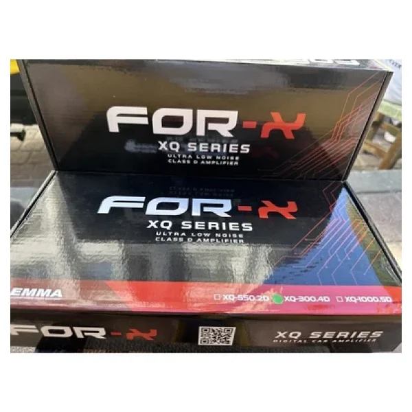 For-X Xdq-300.4d 1600 W 4 Kanal Oto Amplifikatör - Görsel 4