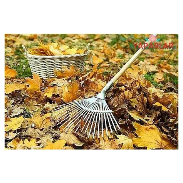 Tırmığı Ayarlı Yaparlar Metal Tırmık +Sapı - Görsel 3
