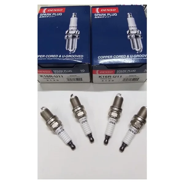 Denso K16r-U11 Buji Takim 4 Adet Corolla Uyumlu 1,3 1,6 Afe Motor 2000 504597551 - Görsel 4