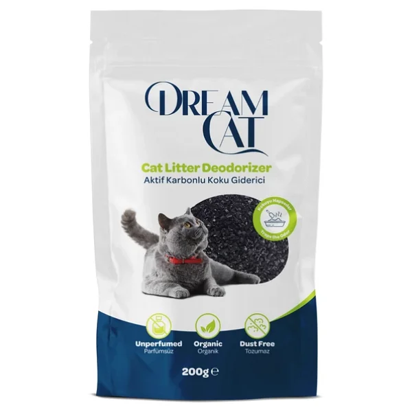 Dream Cat Aktif Karbonlu 200 gr Kedi Kumu Koku Giderici - Görsel 7