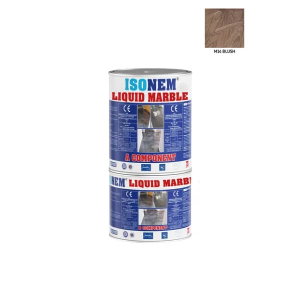 Isonem Liquid Marble 0.5 Kg Tezgah Ve Zemin Kaplama Malzemesi - Görsel 3