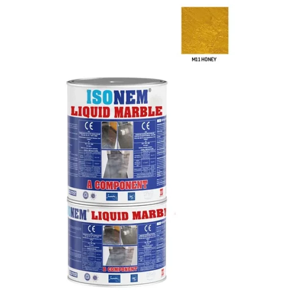 Isonem Liquid Marble 0.5 Kg Tezgah Ve Zemin Kaplama Malzemesi - Görsel 10