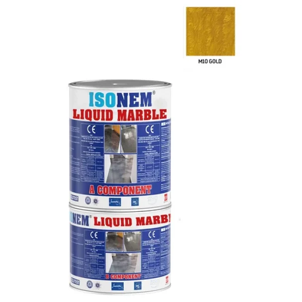 Isonem Liquid Marble 1 Kg Tezgah Ve Zemin Kaplama Malzemesi - Görsel 9