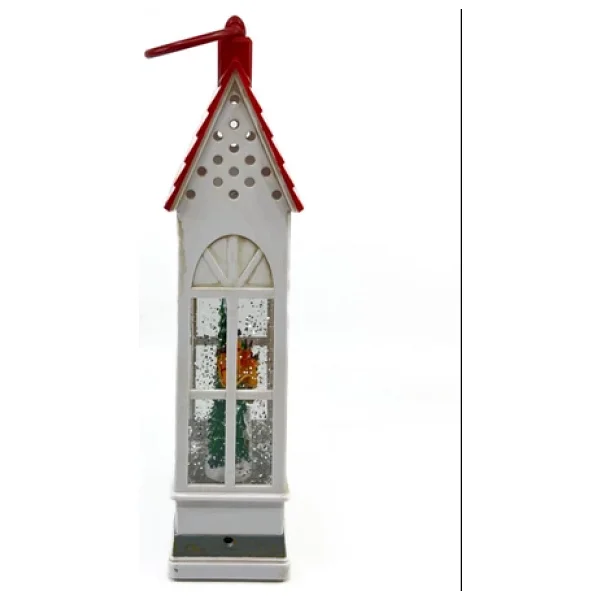 Işıklı Ve Müzikli Kar Küresi - Noel Baba Ve Geyikleri - Görsel 6