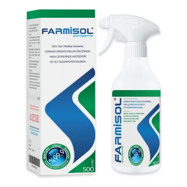 Farmisol Antiseptik 500 Ml Dezenfektan - Görsel 5