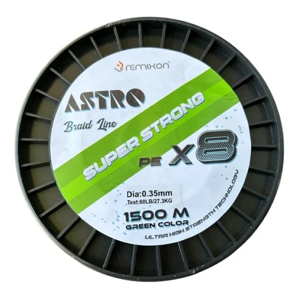 Remixon Astro 8x 1500 M 0.35 Mm 27.3 Kg Green İp Misina - Görsel 4