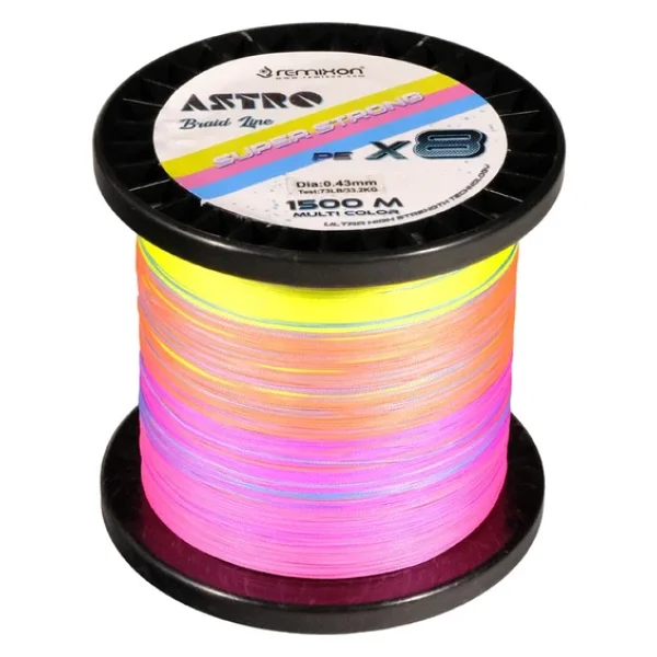 Remixon Astro 8x 1500 M 0.43 Mm 33.2 Kg Multicolor İp Misina - Görsel 3