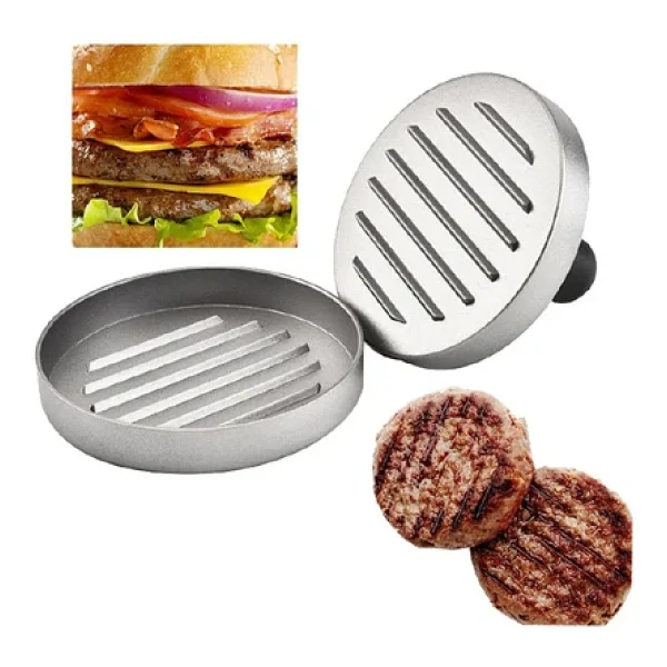 Campout Campout Hamburger Press Alüminyum - Görsel 4