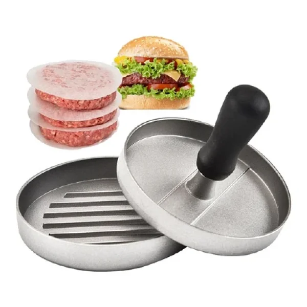 Campout Campout Hamburger Press Alüminyum - Görsel 3