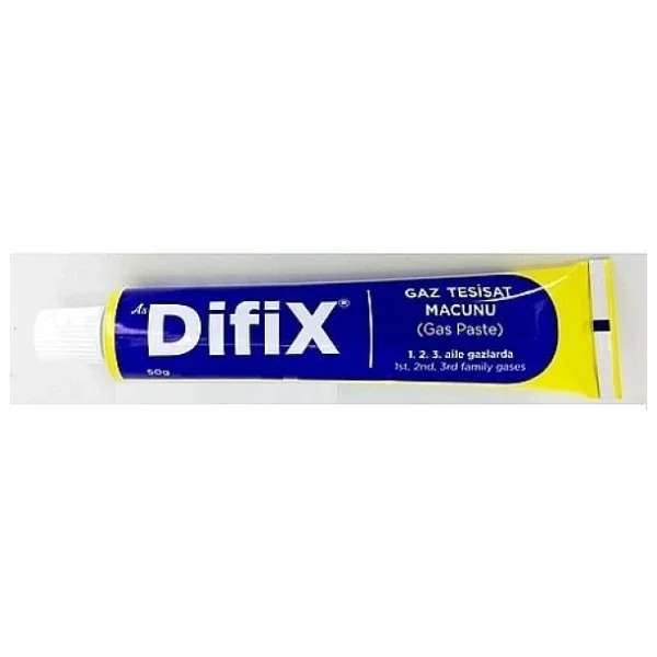 Difix Doğalgaz Macunu 50 Gr Tüp - Görsel 3