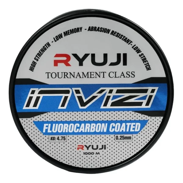 Ryuji Invizi 1000 M 0.35 Mm 9.05 Kg Fluorocarbon Misina - Görsel 3