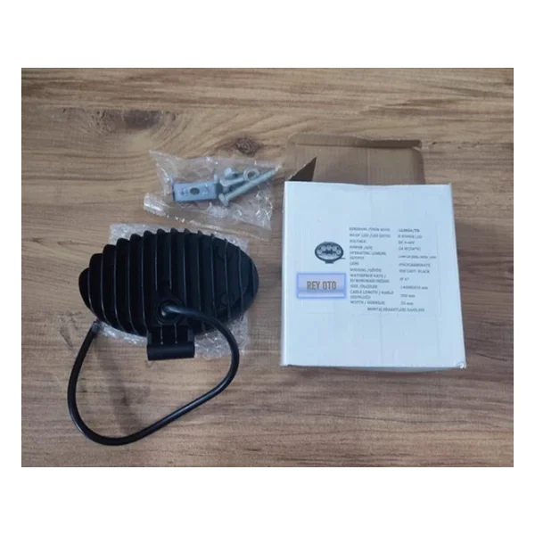 2 Adet 8 Power Ledli Oval 9-60 Volt 24w Ip67 Çalışma Lambası - Görsel 3