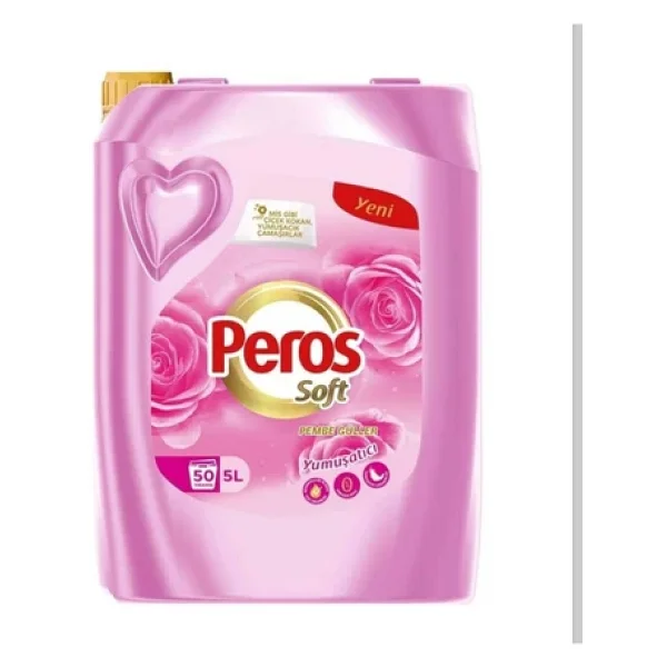 Peros Soft Pembe Güller Yumuşatıcı 50 Yıkama 5 Lt - Görsel 4