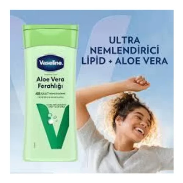 Vaseline Aloe Ferahlığı Vücut Losyonu 200 Ml - Görsel 4