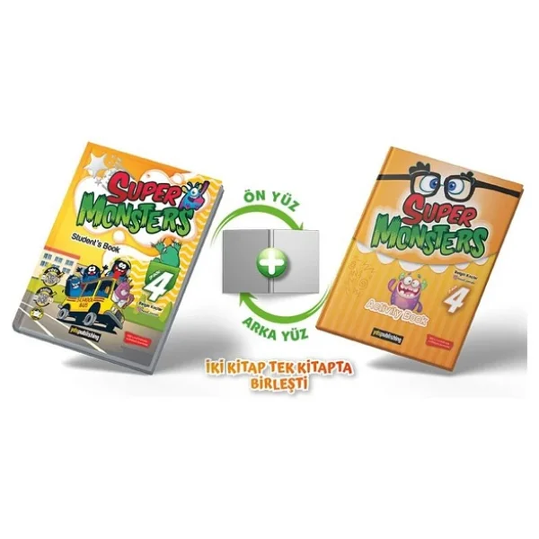 Yds Publishing 4. Sınıf Super Monsters Student + Activity Set - Görsel 3