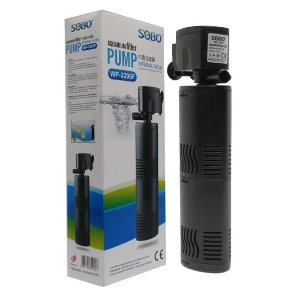 Sobo Wp-3200f 1200 Lt/H 25 W Akvaryum İç Filtre - Görsel 3