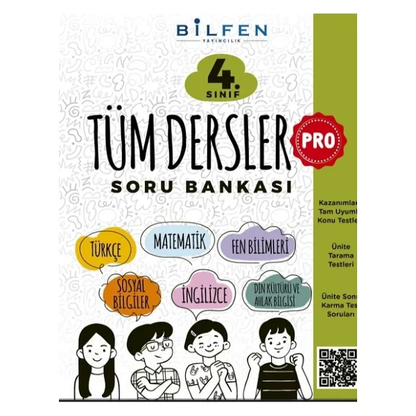 Bilfen Yayınları 4. Sınıf Pro Tüm Dersler Soru Bankası - Görsel 5