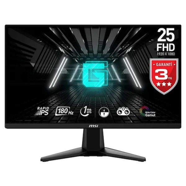 Msı G255f 24.5" 1 Ms Full HD Ips 180 Hz Oyuncu Monitörü - Görsel 4