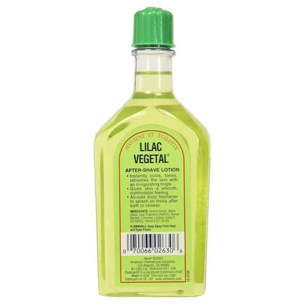 Clubman Pinaud Lilac Vegetal After Shave 177 Ml Tıraş Losyonu - Görsel 4