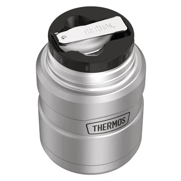 Thermos Sk3000 Stainless King Gri 470 Ml Çelik Yemek Termosu - Görsel 6