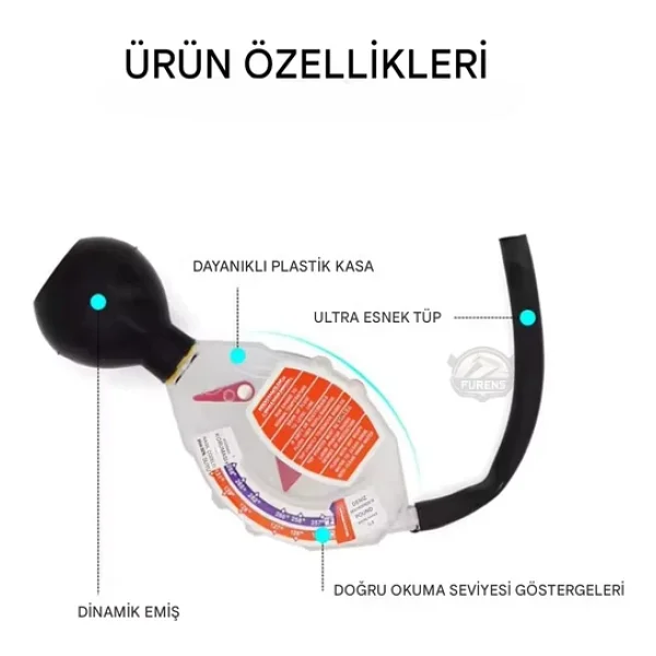 Antifiriz Ölçme Aleti Cihazı Elips Antifiriz Ölçüm Bomesi - Görsel 5