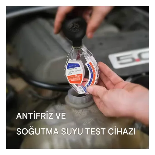 Antifiriz Ölçme Aleti Cihazı Elips Antifiriz Ölçüm Bomesi - Görsel 2