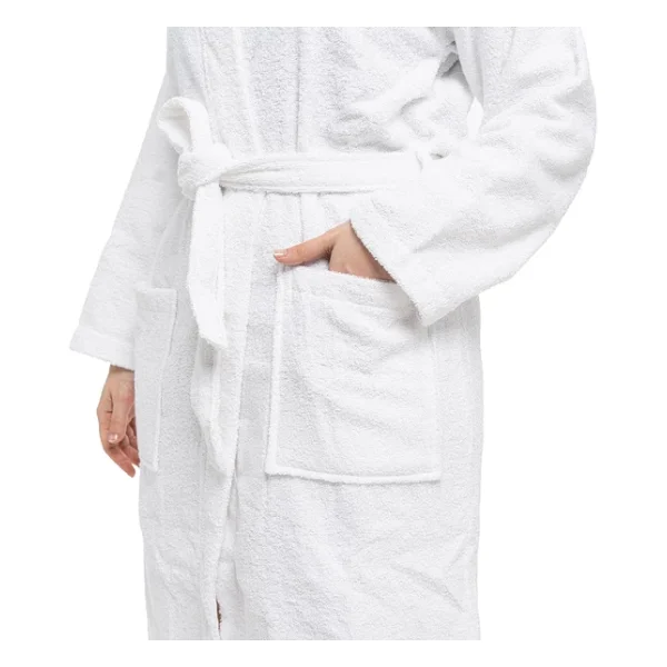 Soley Kimono %100 Pamuk Kimono Bornoz - Görsel 3