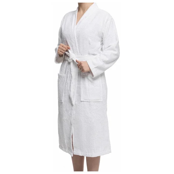 Soley Kimono %100 Pamuk Kimono Bornoz - Görsel 2