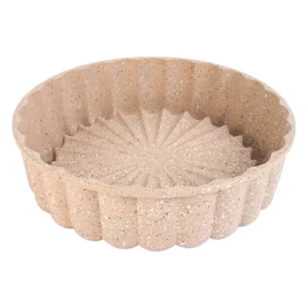 Thermoad 26 Cm Granit Döküm Tart Kalıbı Vizon - Görsel 4