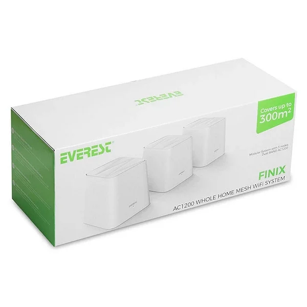 Everest Finix Mw3-3p 3'lü 2 Port 1200 Mbps Router - Görsel 5