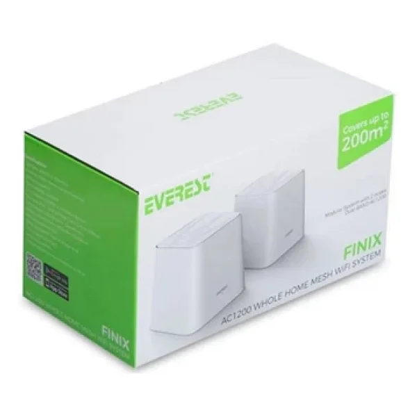 Everest Finix MW3-2P 2'li 2 Port 1200 Mbps Router - Görsel 6