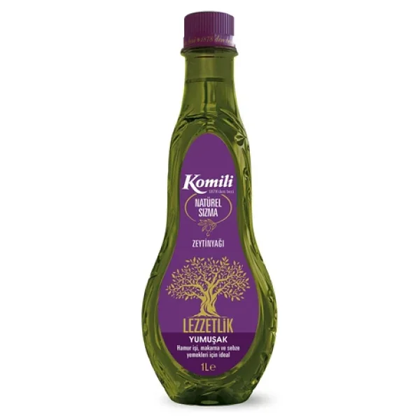 Komili Ege Lezzetlik Yumuşak Natürel Sızma Zeytinyağı 1 Lt - Görsel 6
