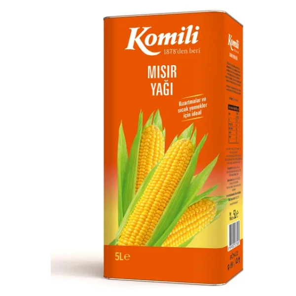 Komili Mısır Yağı 5 Lt - Görsel 3