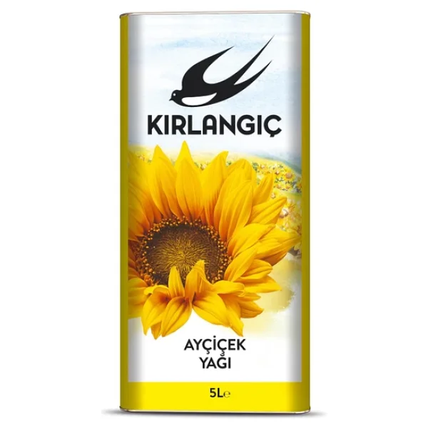 Kırlangıç Ayçiçek Yağı 5 Lt Teneke - Görsel 4