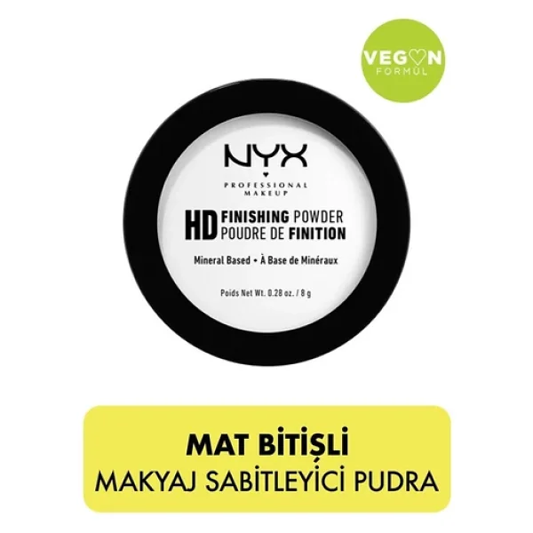 Nyx Professional Makeup High Definition Finishing 01 Translucent 2.8 Gr Sabitleyici Pudra - Görsel 3