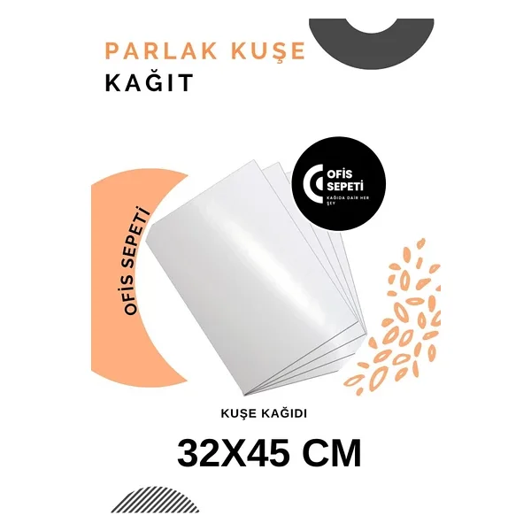 Çözüm Kağıt Parlak Kuşe 90 Gr Seri A3 32x45 Cm 500 Adet - Görsel 3