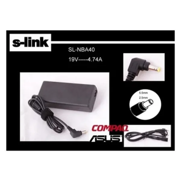S-Link Sl-Nba40 90 W Netbook Adaptörü - Görsel 6