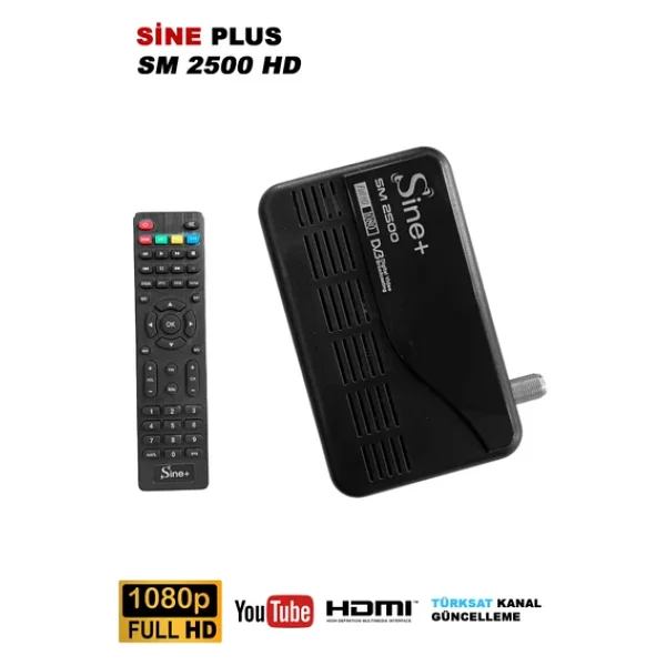 Sine Plus Sm 2500 HD Uydu Alıcısı - Görsel 6