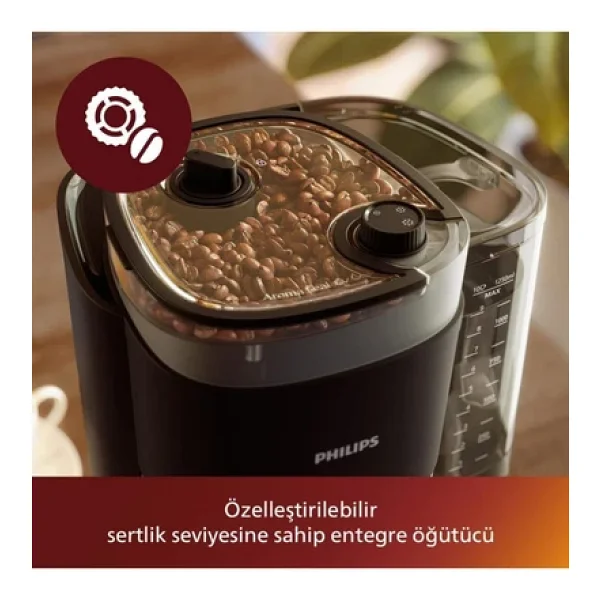 Philips Hd7888/01 All-In-1 Brew Öğütücülü Filtre Kahve Makinesi - Görsel 7