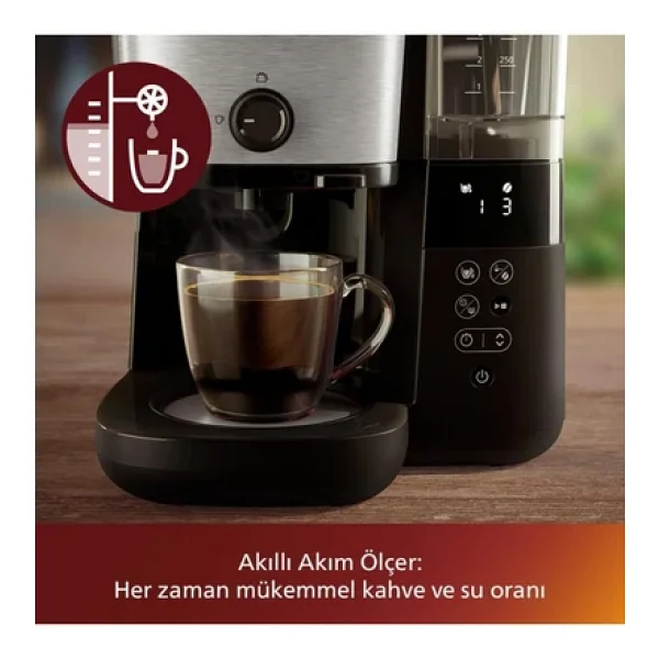 Philips Hd7888/01 All-In-1 Brew Öğütücülü Filtre Kahve Makinesi - Görsel 8