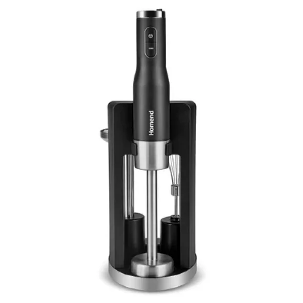 Homend Artfood 1925h Siyah Standlı 800 W El Blender Seti - Görsel 6