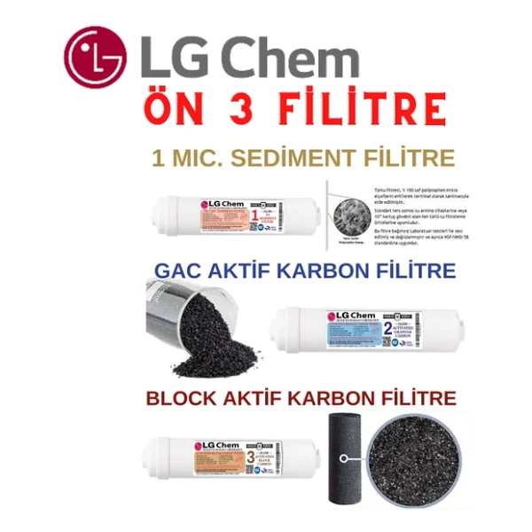 Lg Chem Cool Beyaz Siyah 8 Litre 7 Filtre 14 Aşama Su Arıtma Cihazı - Görsel 3